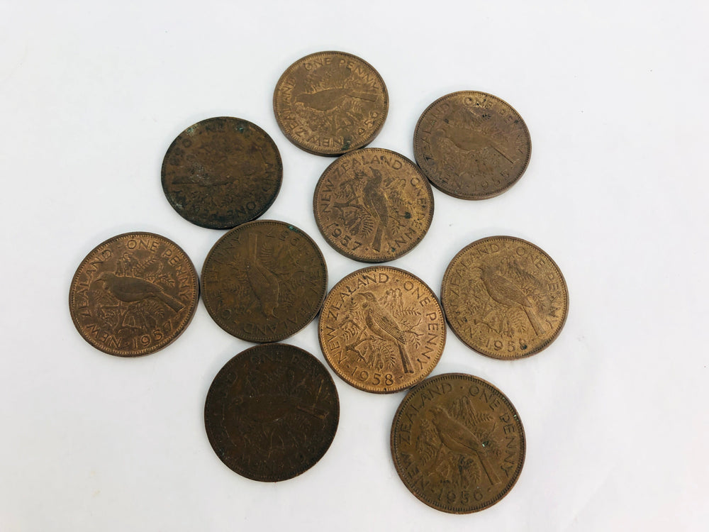 New Zealand Pre-decimal Coins - One Penny (21717)
