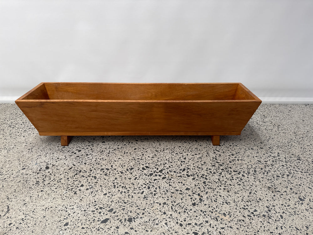 Retro Wooden Planter Box (20372)