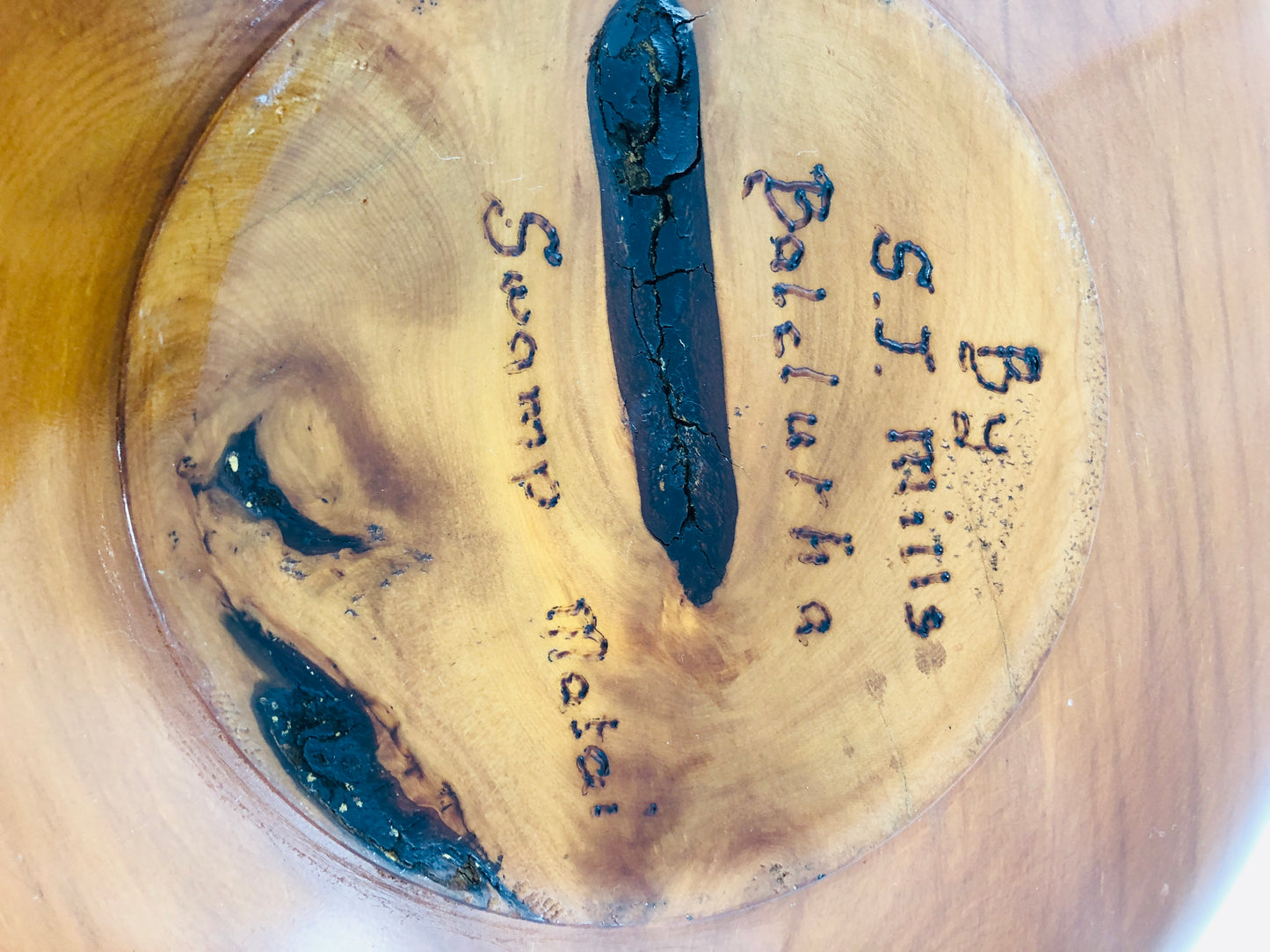 
                  
                    Stunning Swamp Matai Wood Bowl (21648)
                  
                
