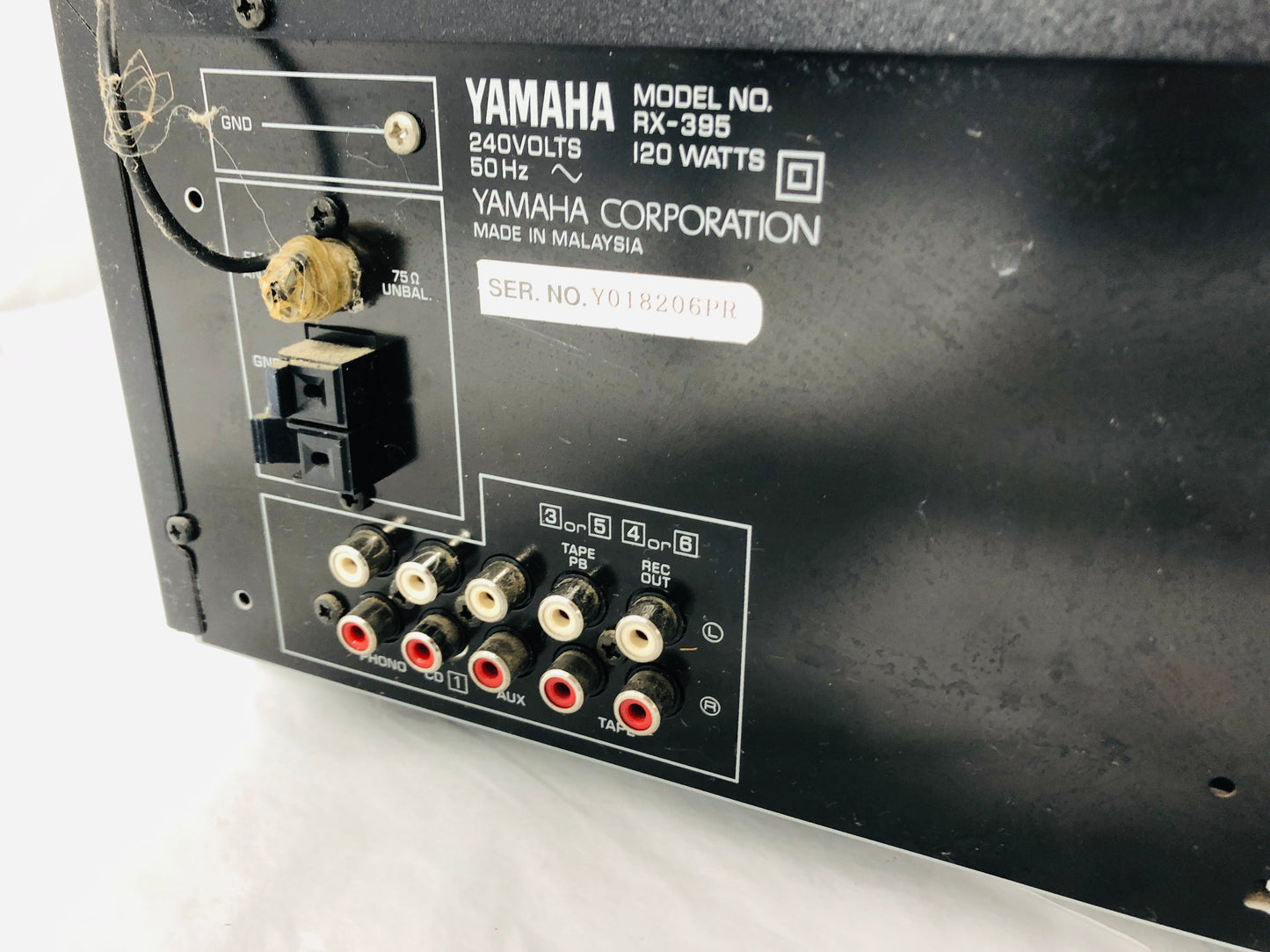 
                  
                    Yamaha Natural Sound Stereo Receiver RX- 395 (21525)
                  
                