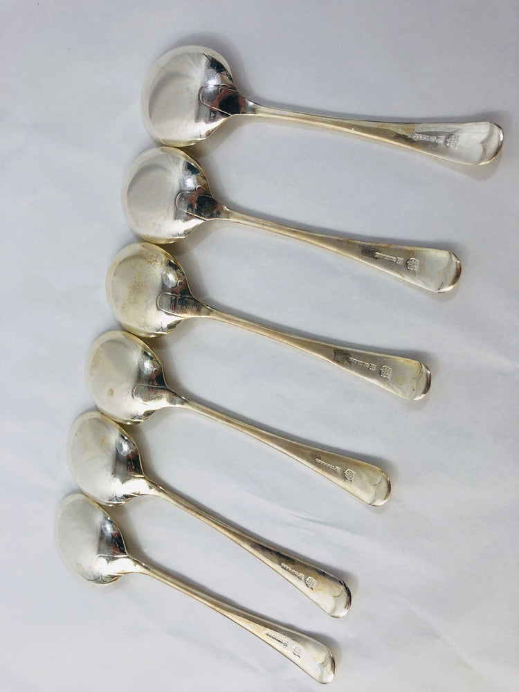 
                  
                    EPNS Silver B & J.S LTD Soupspoons x 6 (21947)
                  
                