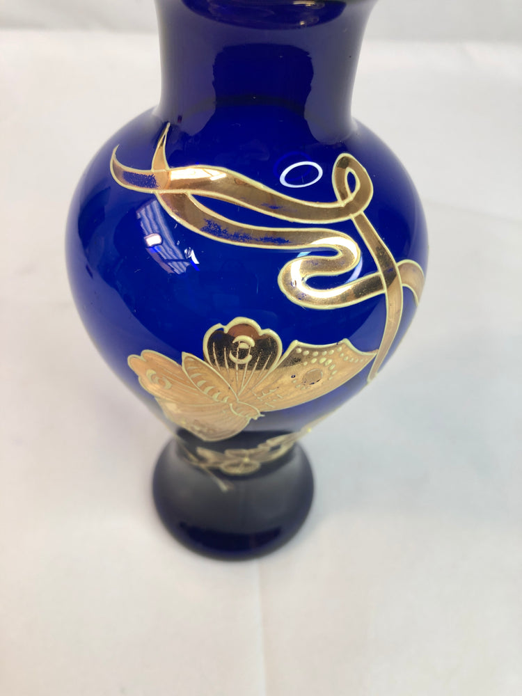 
                  
                    Vintage Cobalt Blue Glass Vase (18296)
                  
                