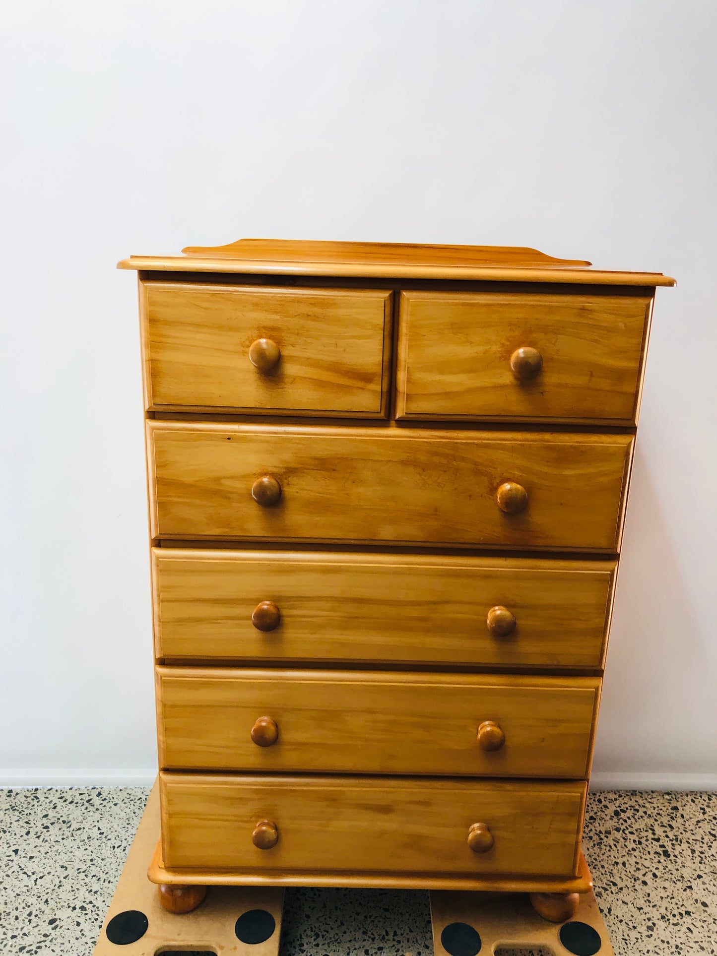 
                  
                    Solid Wood Tallboy 6 Drawer (21505)
                  
                
