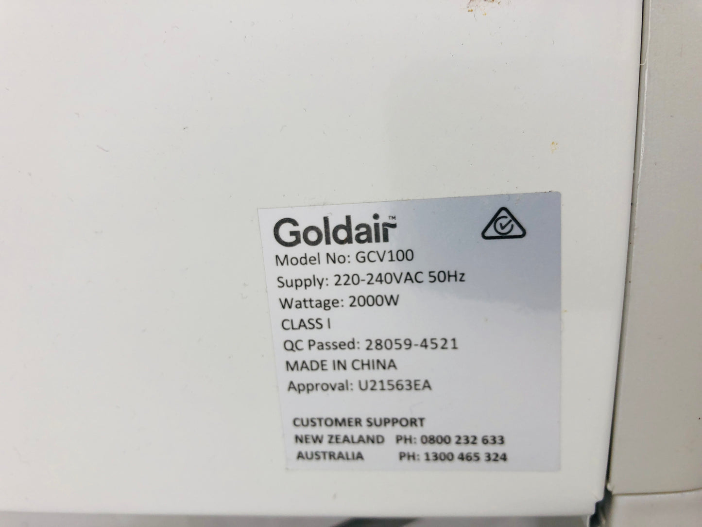 
                  
                    Goldair Convector Heater 2kW (21535)
                  
                