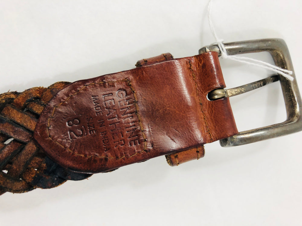 
                  
                    Vintage Leather Braided Belt (21692)
                  
                