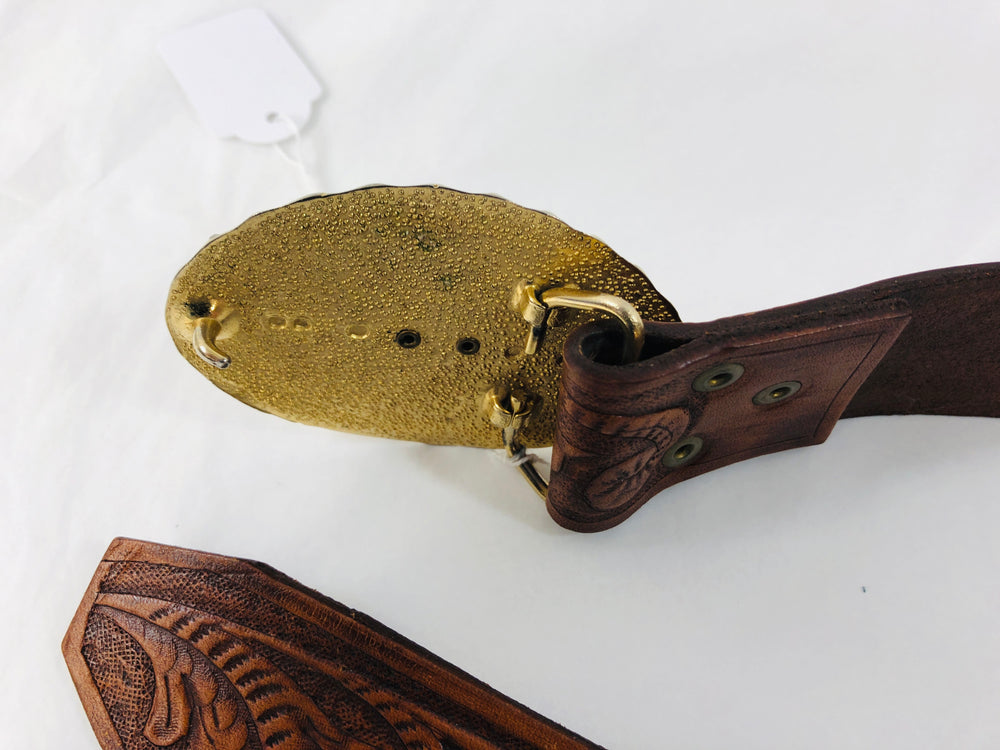 
                  
                    Womans Leather Belt - Anchor Buckle (21686)
                  
                