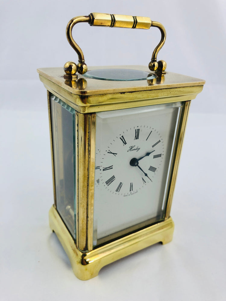 
                  
                    Vintage Henley Carriage Clock - Solid Brass (21672)
                  
                