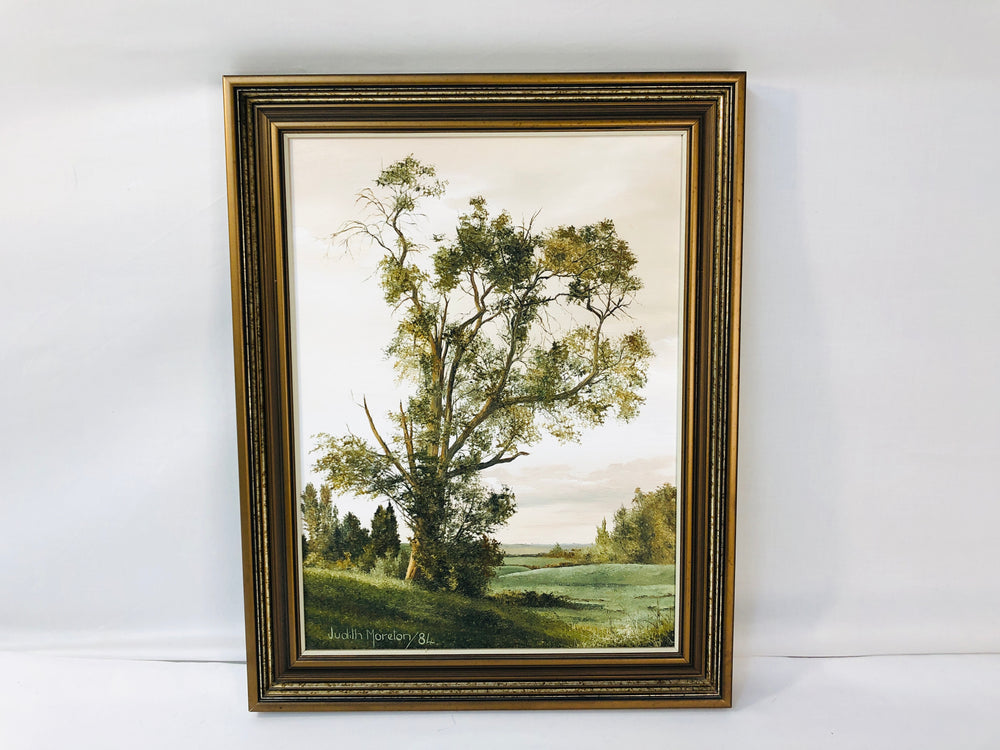 Judith Moreton - Gum Tree Mangaiti - Te Aroha - Framed Oil (18285)