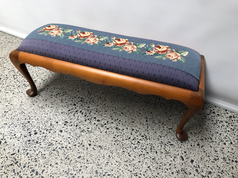 Low Long Seat / Foot Stool (20217)