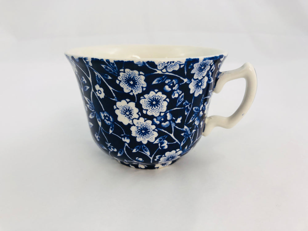 Vintage Calico Blue - Burleigh Cup (21758)