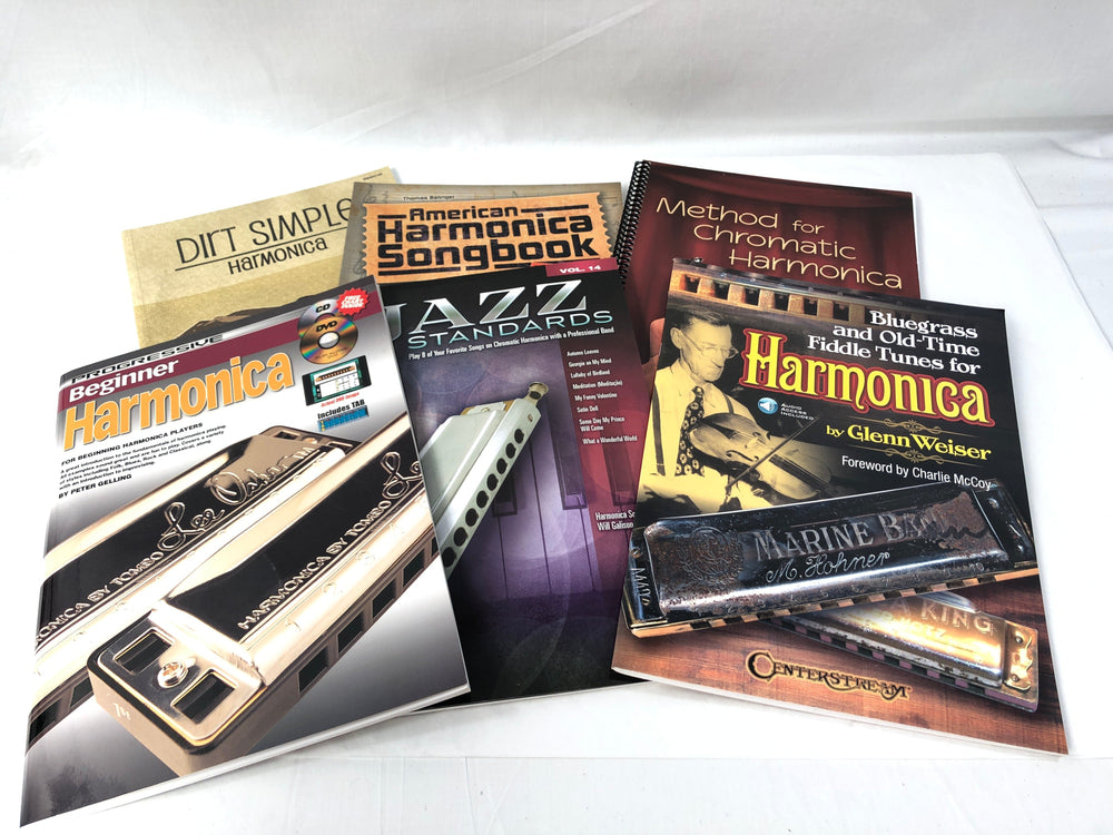 6 x Harmonica Music Books (18942)