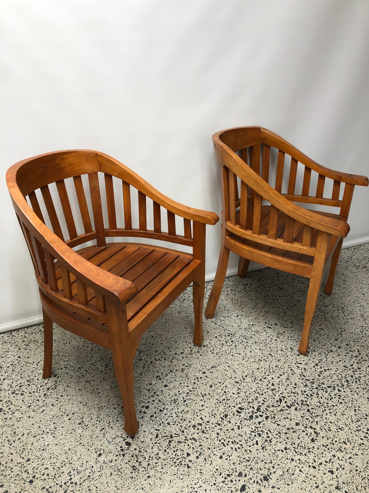 
                  
                    Teak - Captains Chairs x 2 (20080)
                  
                