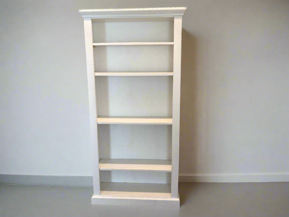 Modern White Bookcase (20200)