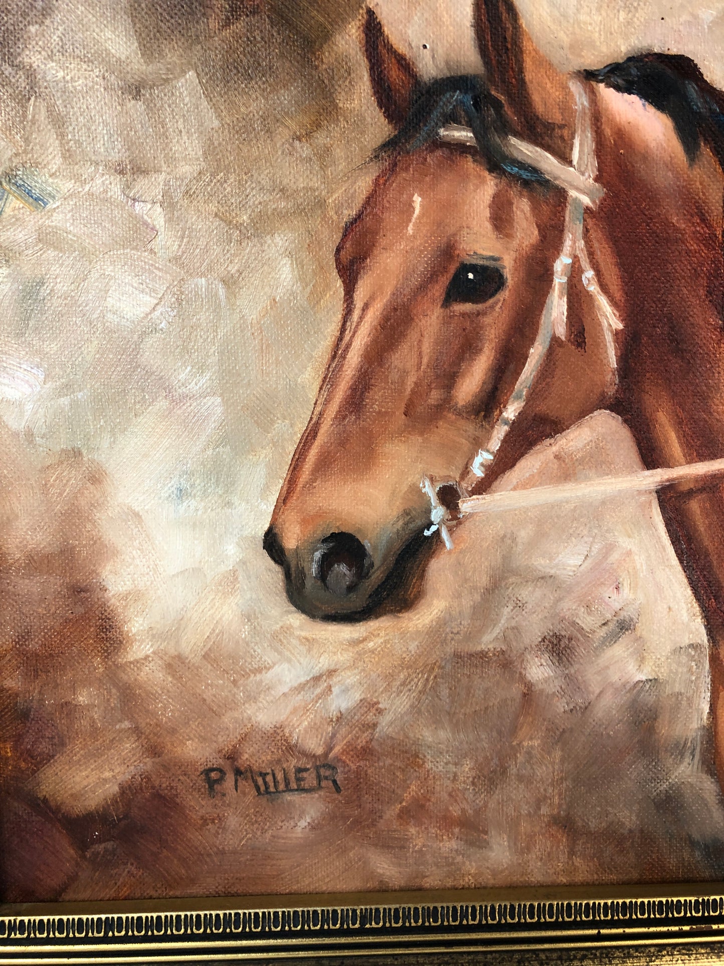 
                  
                    P. Miller - Unknown Horse - Oil Painting  (18282)
                  
                