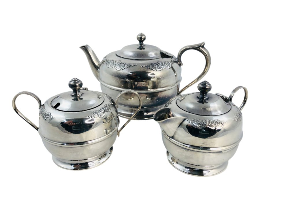 Deakin - Silver Plate Tea Set (21368)