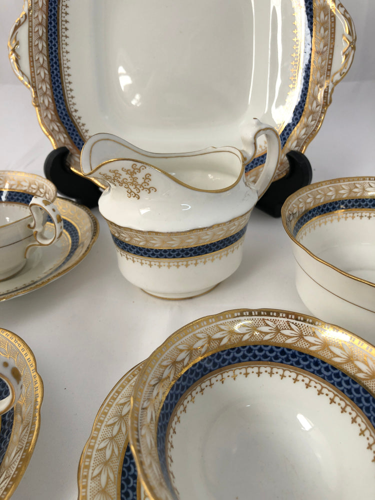 
                  
                    Aynsley Gold,Blue & White Teacups,Creamer  (20269)
                  
                