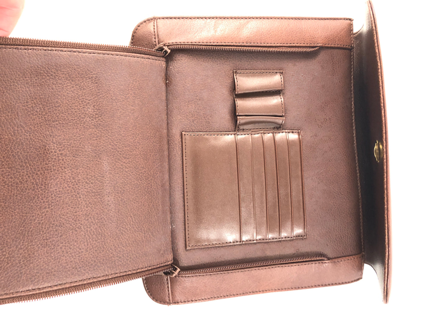 
                  
                    Valenti Genuine Leather Brown Handbag (21428)
                  
                