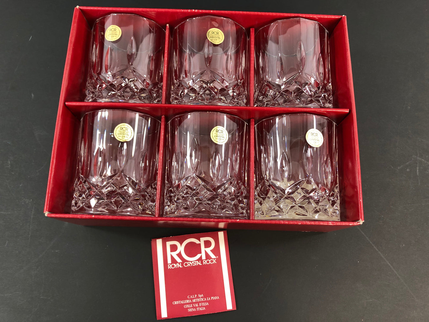
                  
                    Opera Royal Crystal Rock Whisky Glasses (21391)
                  
                