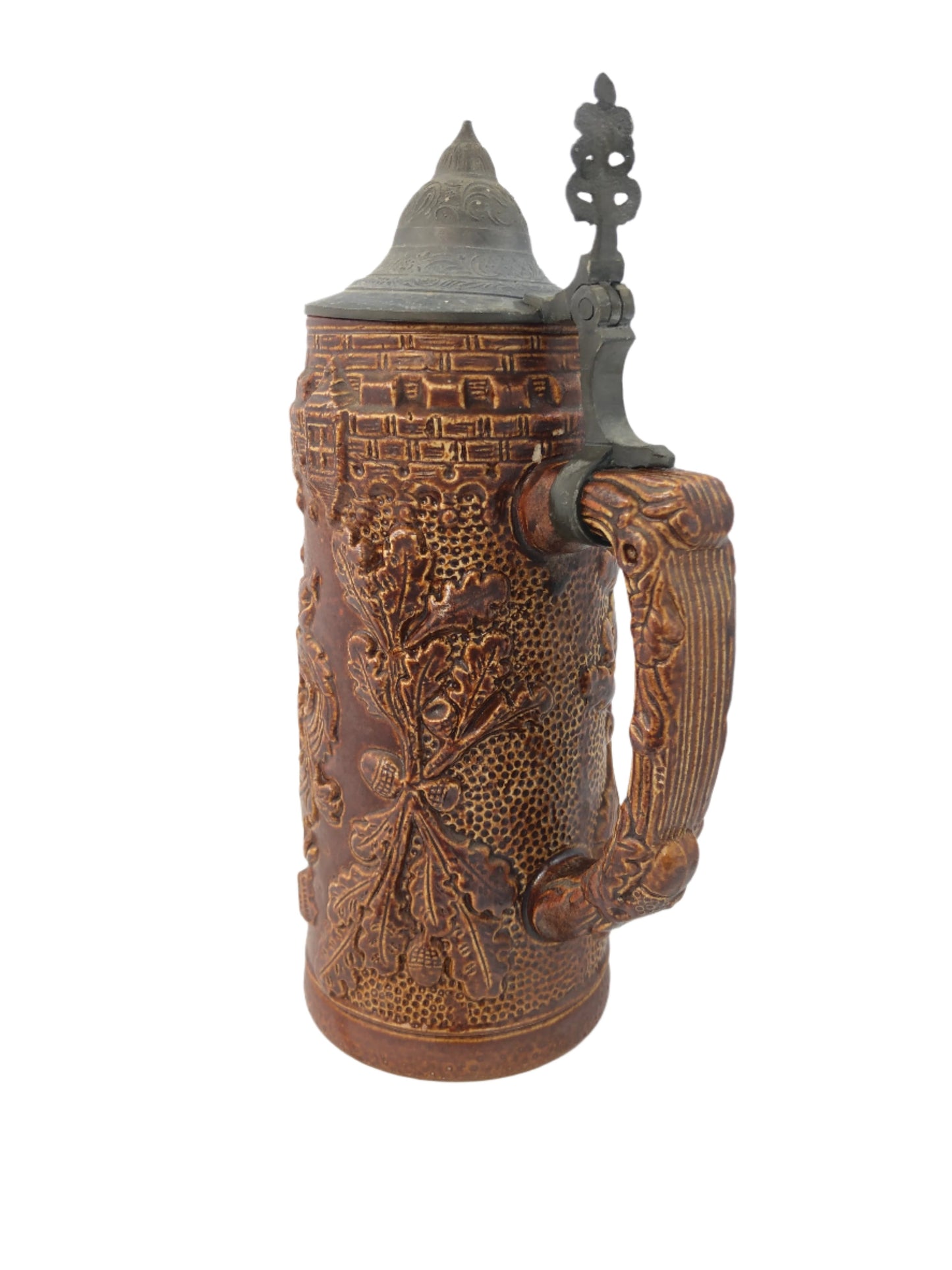 
                  
                    Vintage German Lidded Beer Stein (18610)
                  
                