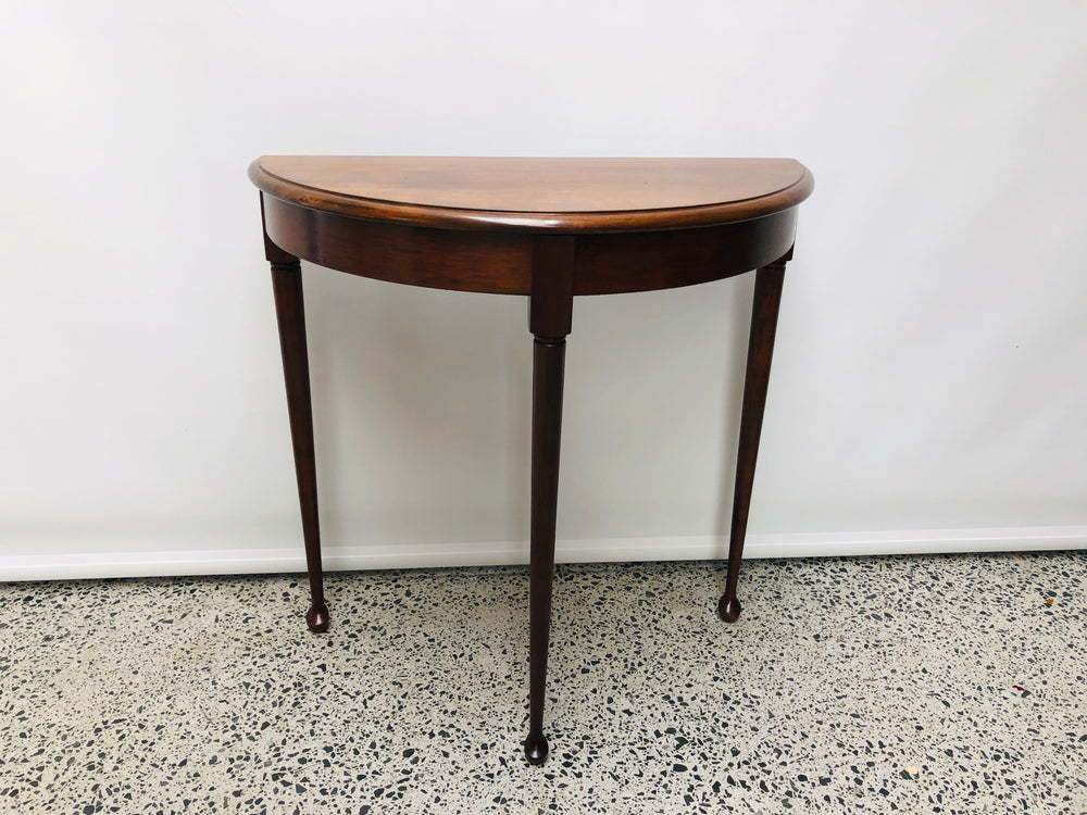 Half Round Mahogany Hall Table (21766)