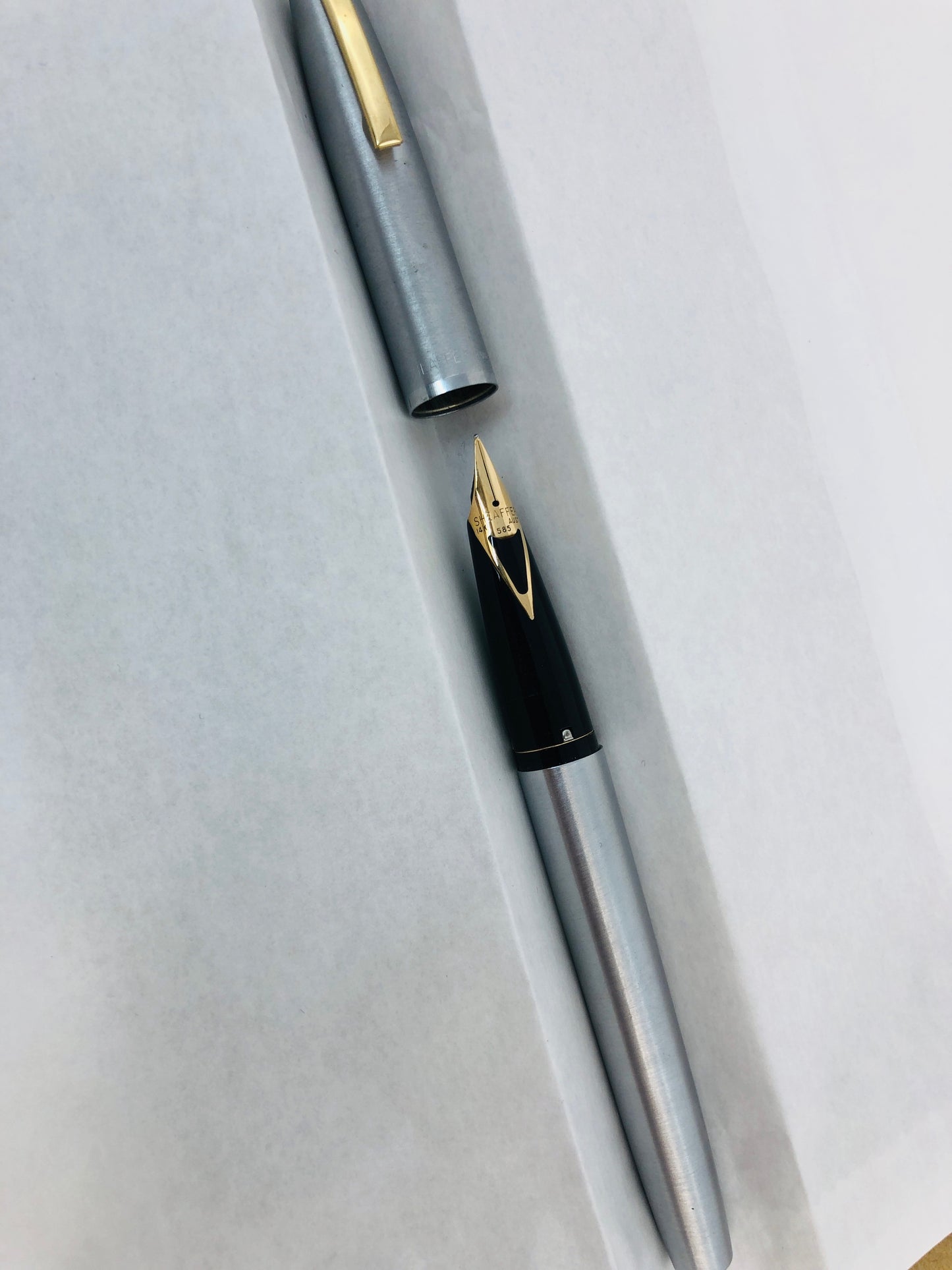 
                  
                    Vintage Sheaffer Fountain Pen - Gold Tip (21299)
                  
                