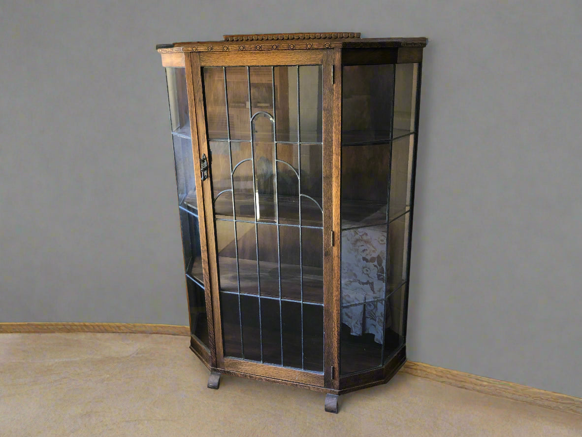 
                  
                    Art Deco China Cabinet - OAK (20314)
                  
                