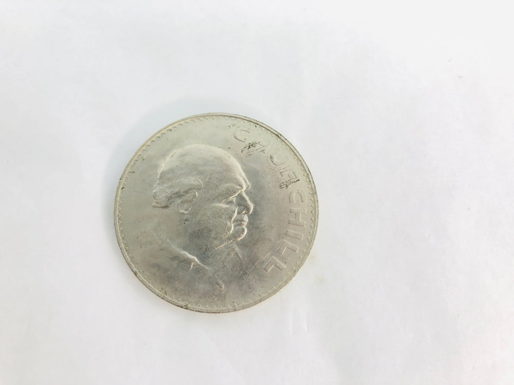 Winston Churchill 1965 Commemorative Crown Coin (21708)