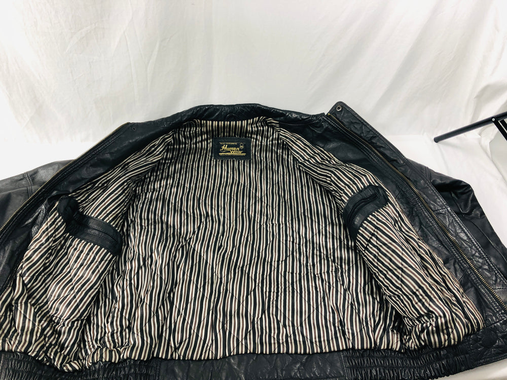 
                  
                    Vintage Genuine Black Leather Jacket - NEPAL (21685)
                  
                