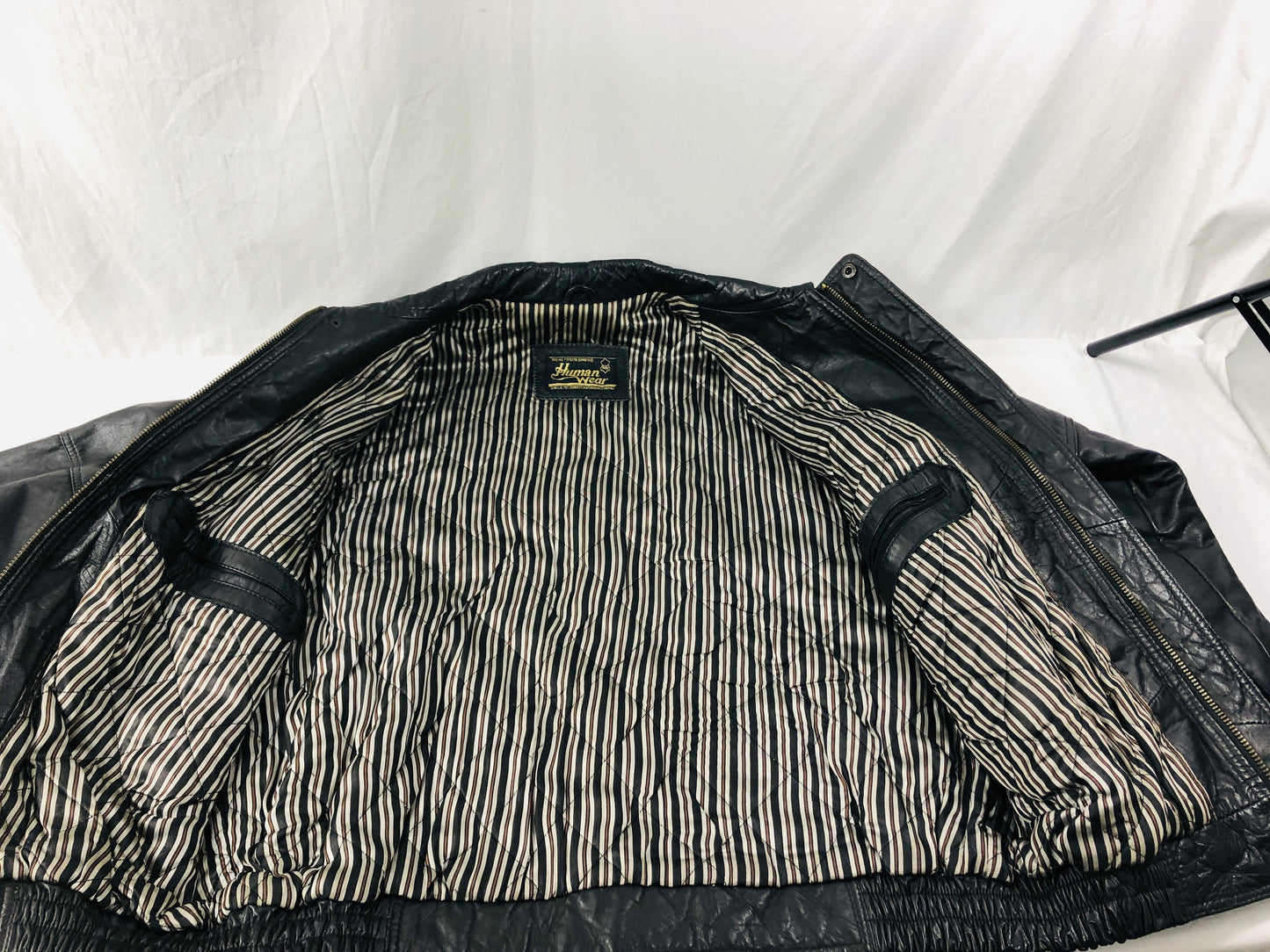 
                  
                    Vintage Genuine Black Leather Jacket - NEPAL (21685)
                  
                