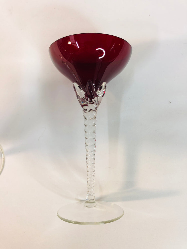 
                  
                    Vintage Hand Blown Martini Glasses (18112)
                  
                