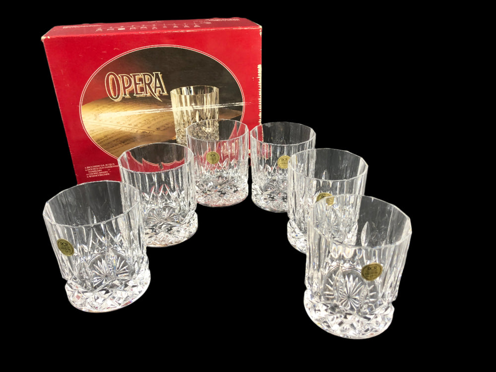 Opera Royal Crystal Rock Whisky Glasses (21391)