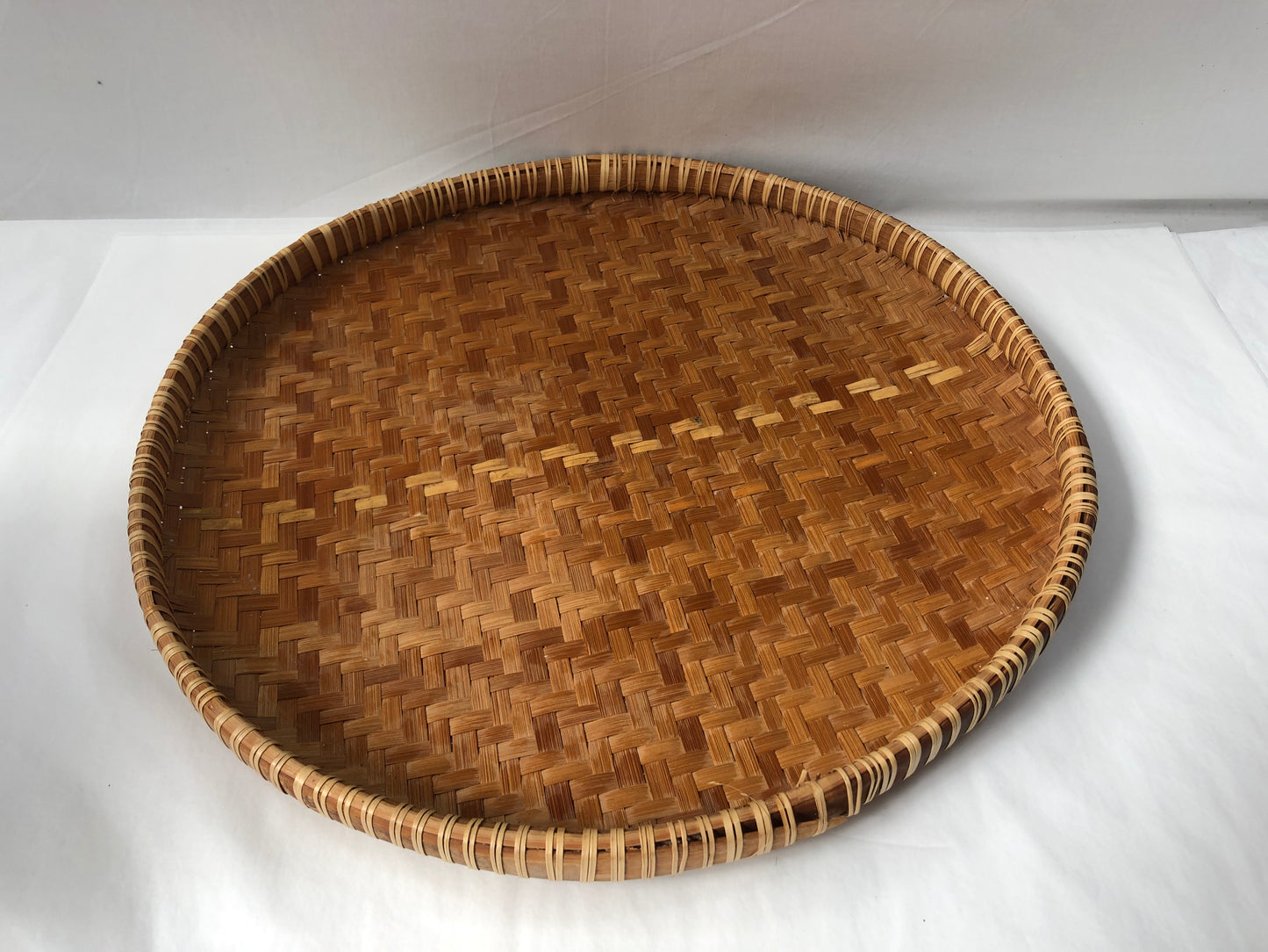 
                  
                    Large Woven Wicker Bamboo Serving Tray (20224)
                  
                