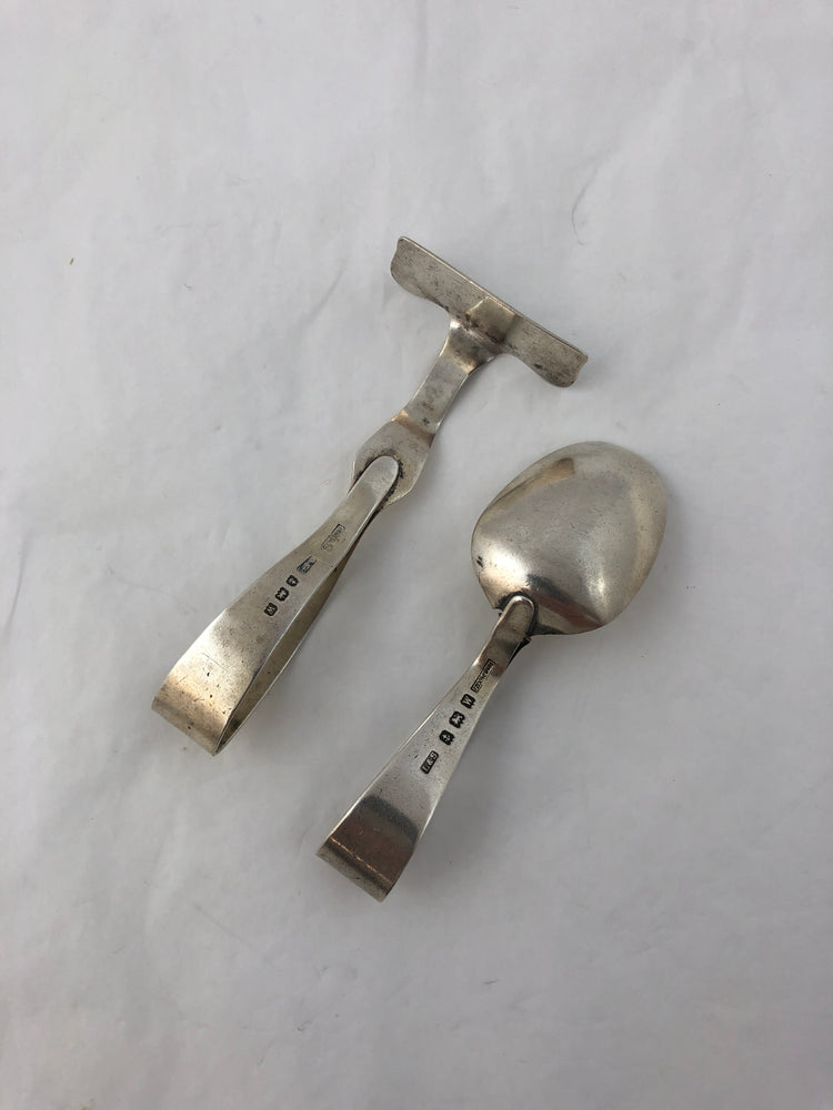 
                  
                    Antique Stirling Silver Baby Pusher & Spoon (19259)
                  
                