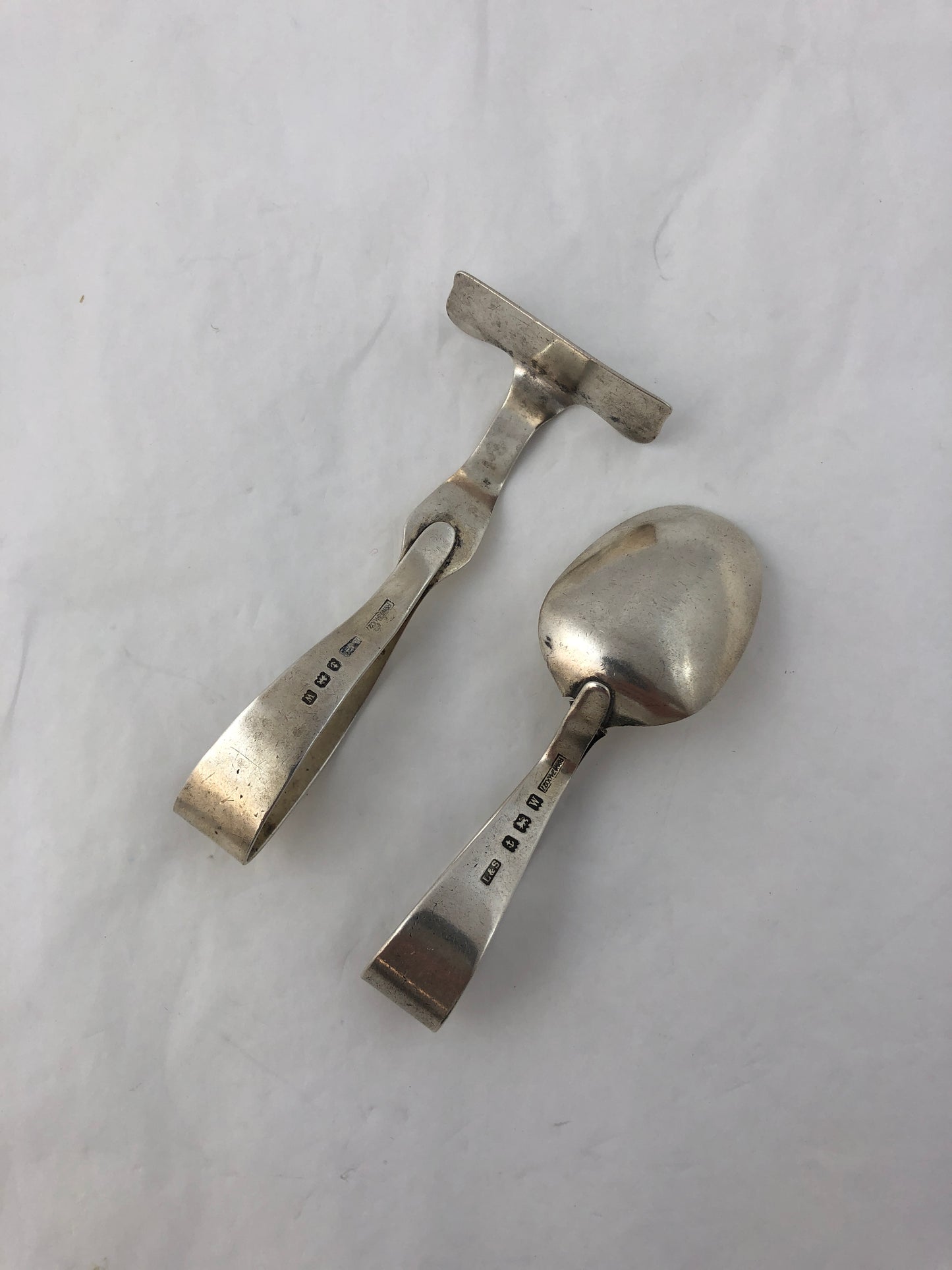 
                  
                    Antique Stirling Silver Baby Pusher & Spoon (19259)
                  
                