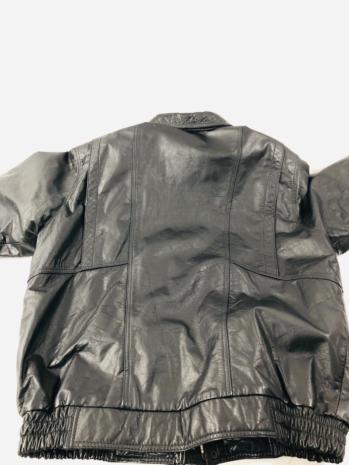 
                  
                    Vintage Genuine Black Leather Jacket - NEPAL (21685)
                  
                