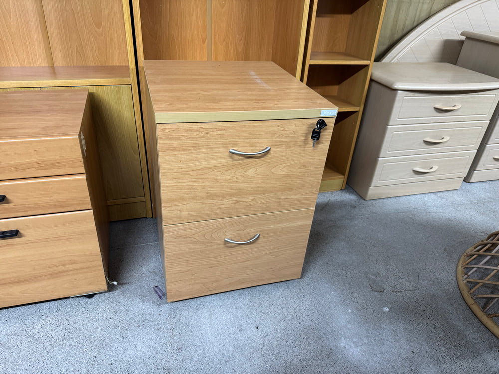 
                  
                    Two Drawer Filing Cabinet - with Keys (21221)
                  
                