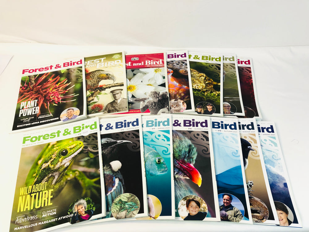 Forest & Bird Magazines x 14 (18229)