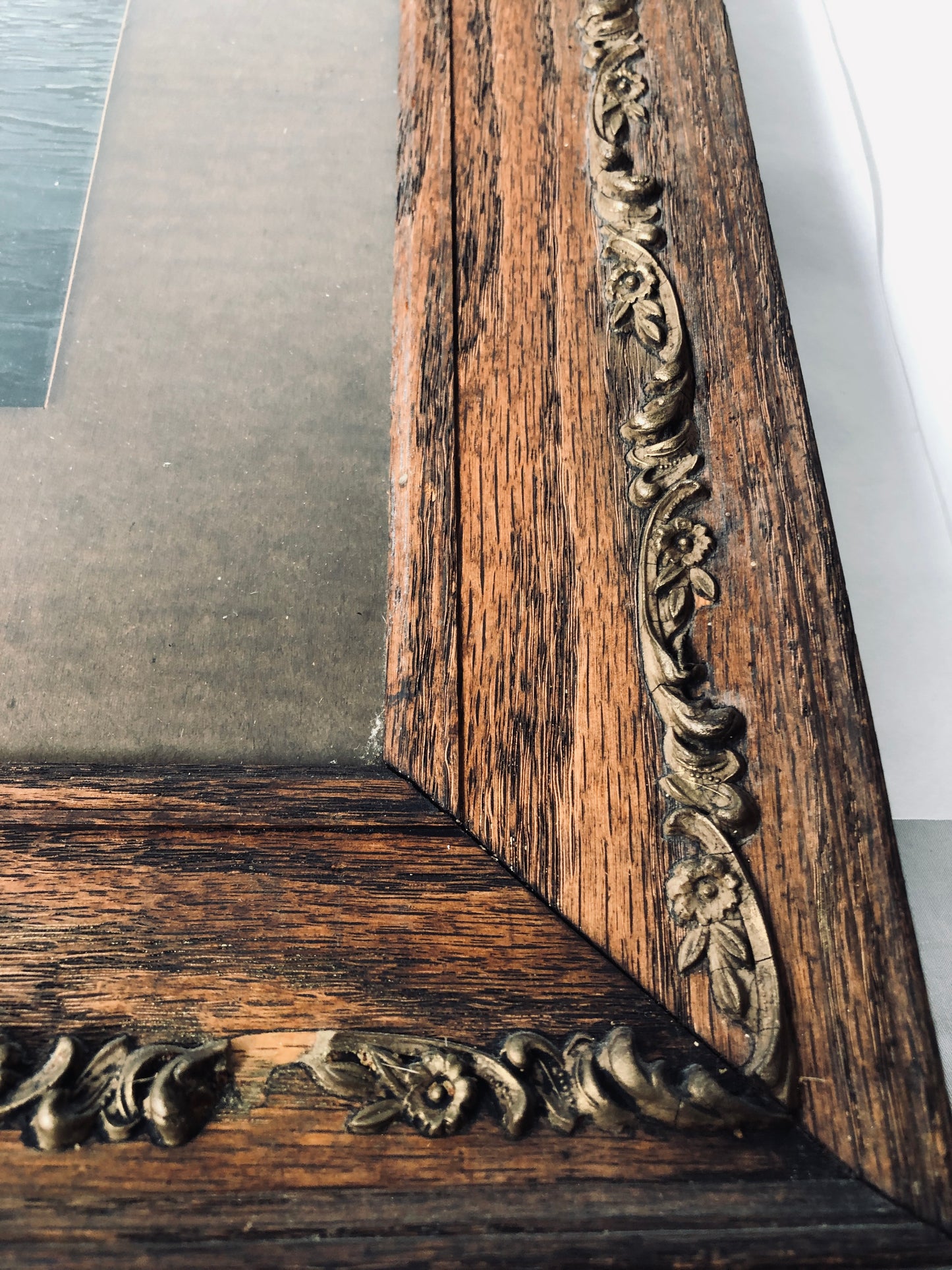 
                  
                    Ornate Oak Frame Picture - Italy Print (20424)
                  
                