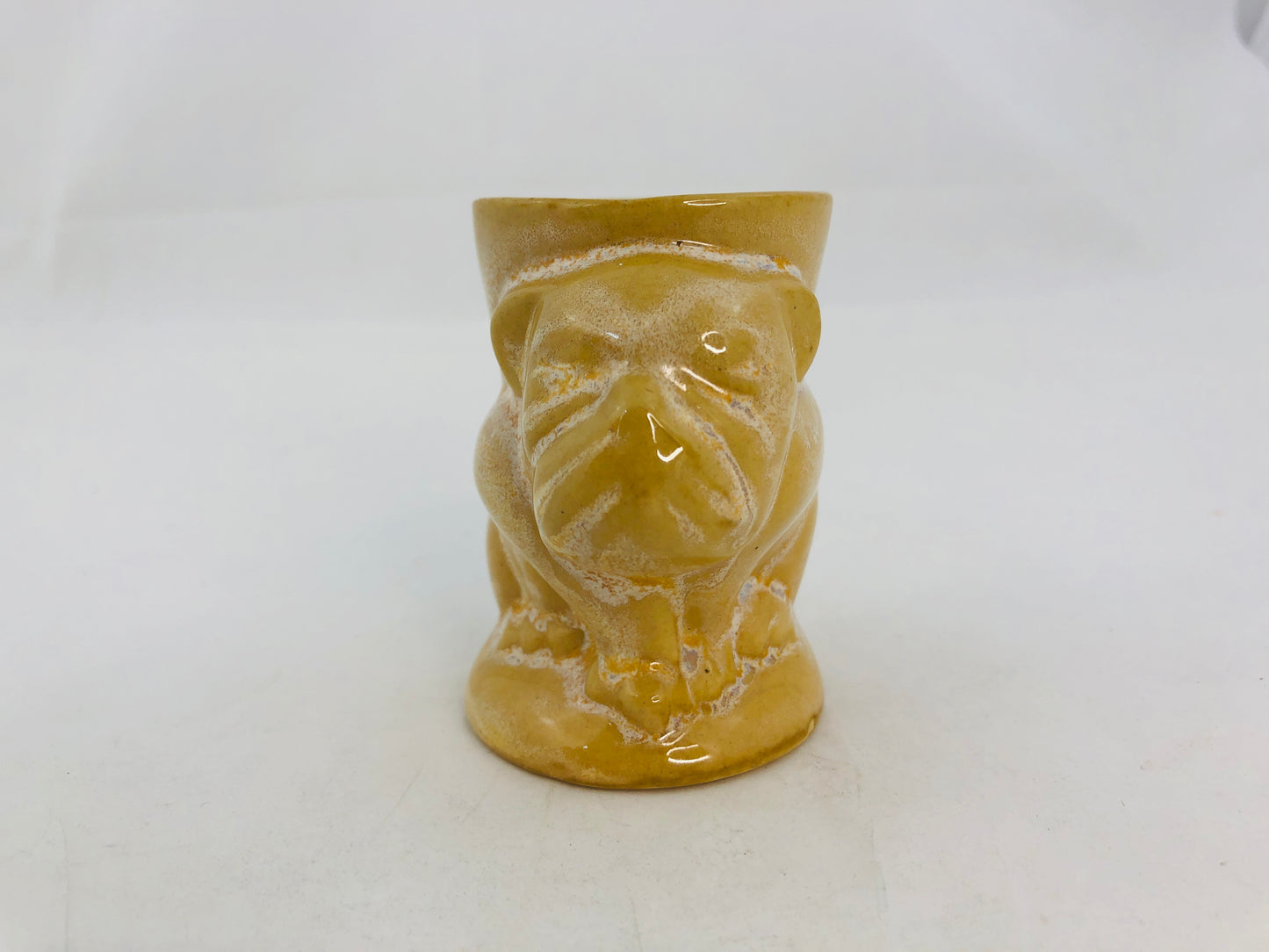 Crown Lynn - 1950s Bulldog Eggcup (21751)