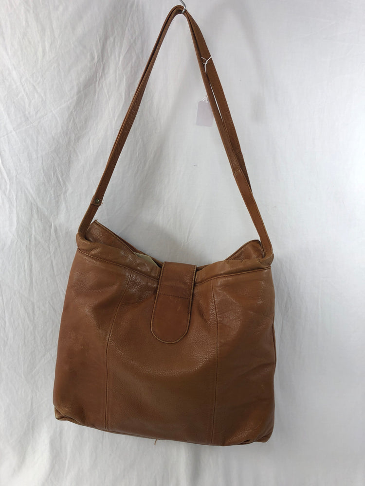 
                  
                    Selva - Genuine Tan Leather Satchel/Shopper Bag (21422)
                  
                