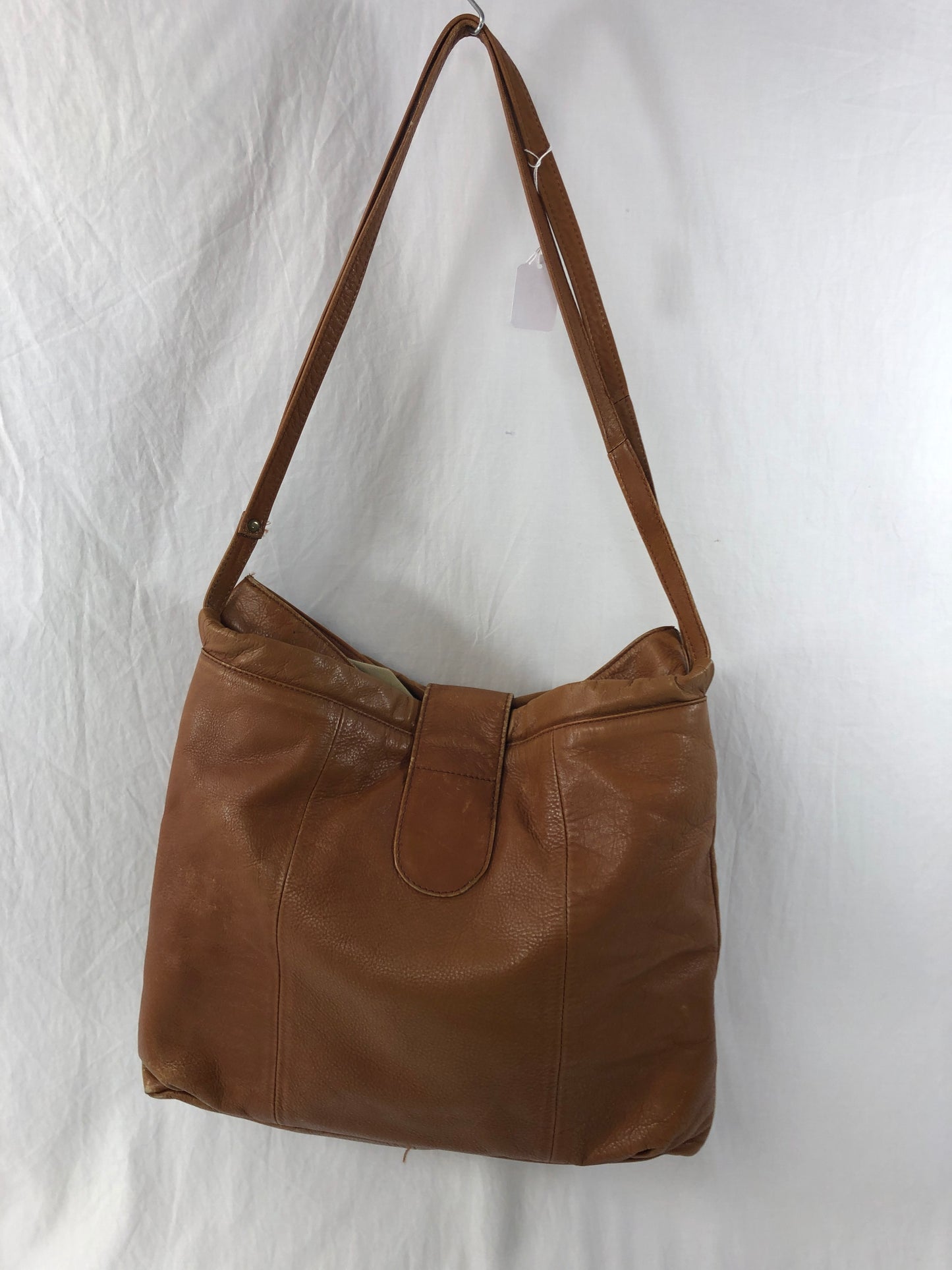 
                  
                    Selva - Genuine Tan Leather Satchel/Shopper Bag (21422)
                  
                