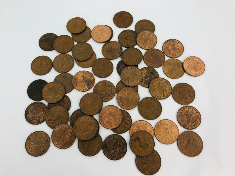 New Zealand Pre-decimal Coins - One Penny (21716)