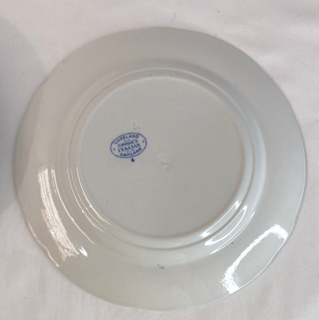 
                  
                    Copeland Spode's - Blue 'Italian' Pattern' Bowl and Side Plate (17271)
                  
                