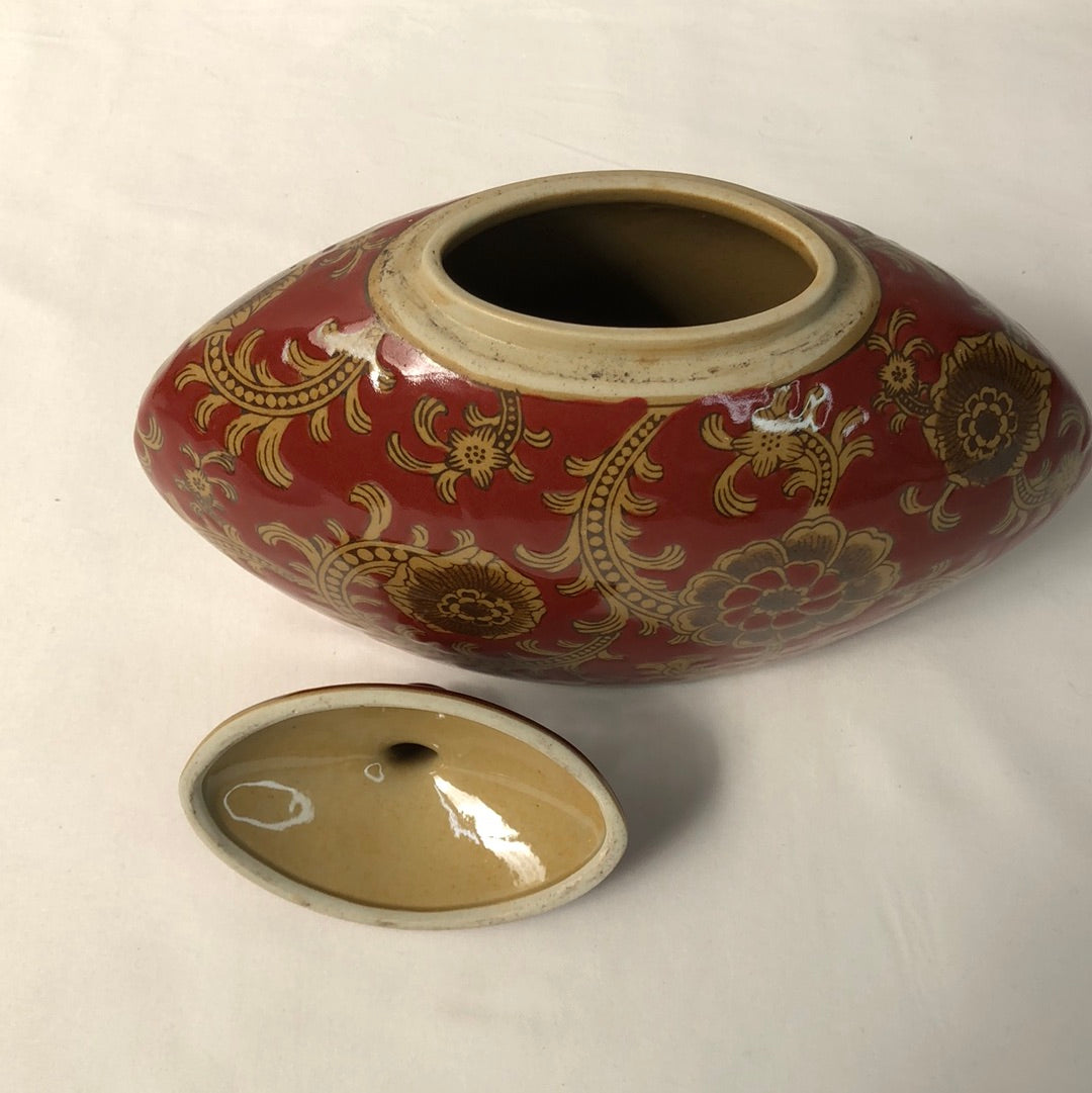 
                  
                    Decorative Oval Pot with Lid (16766)
                  
                