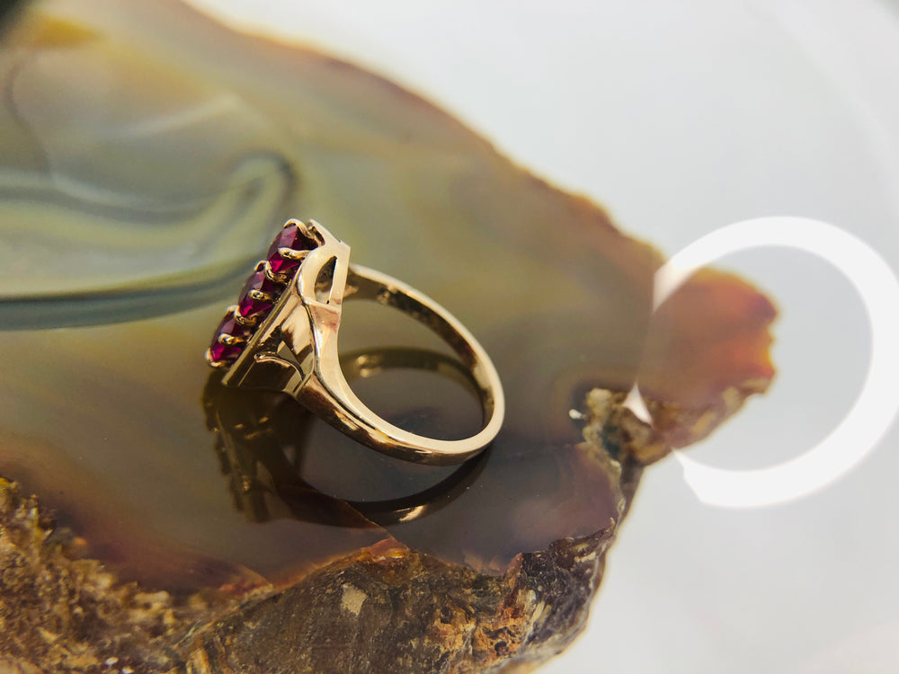 
                  
                    10K Gold Pink Ruby Gemstone Ring  - A&V (21589)
                  
                