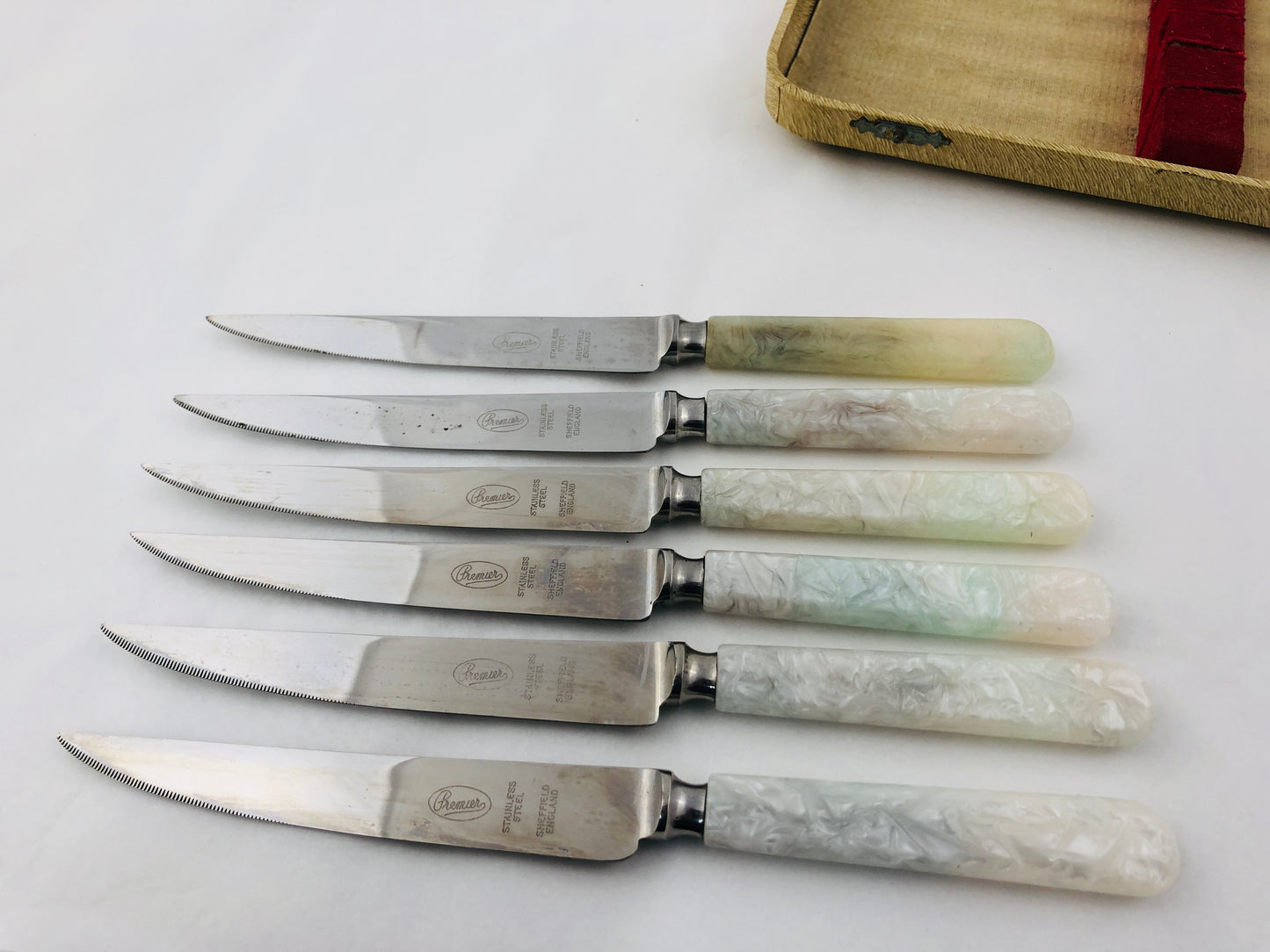 
                  
                    Boxed Premier Pearl Handled Steak Knives (21256)
                  
                