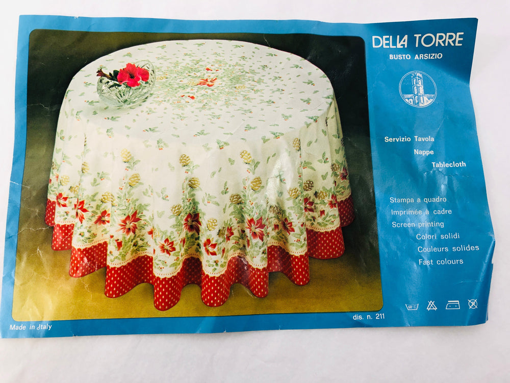 
                  
                    Oval Christmas Tablecloth (21661)
                  
                