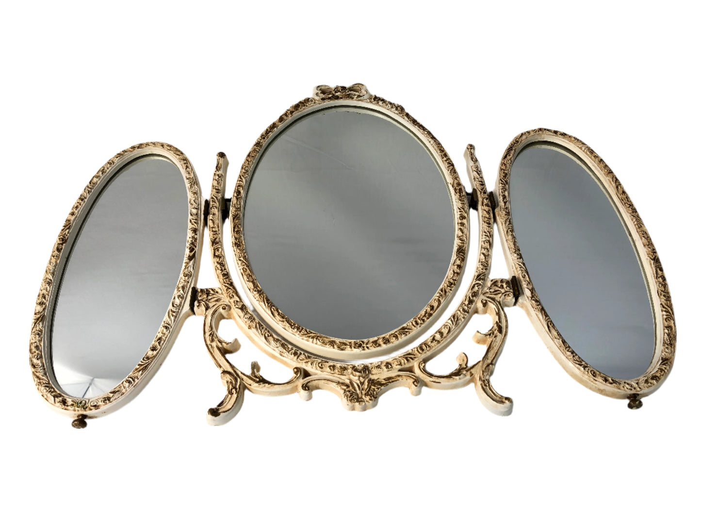 
                  
                    Vintage Ornate French Baroque Style Mirror (20131)
                  
                