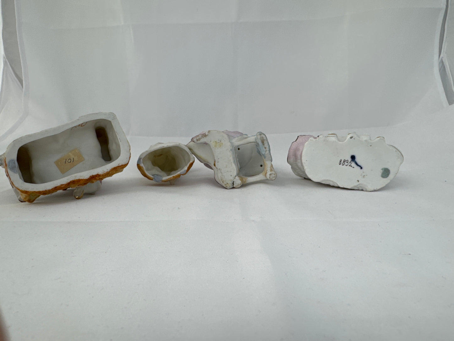 
                  
                    Antique German Bisque Porcelain Pieces x 4 (20431)
                  
                