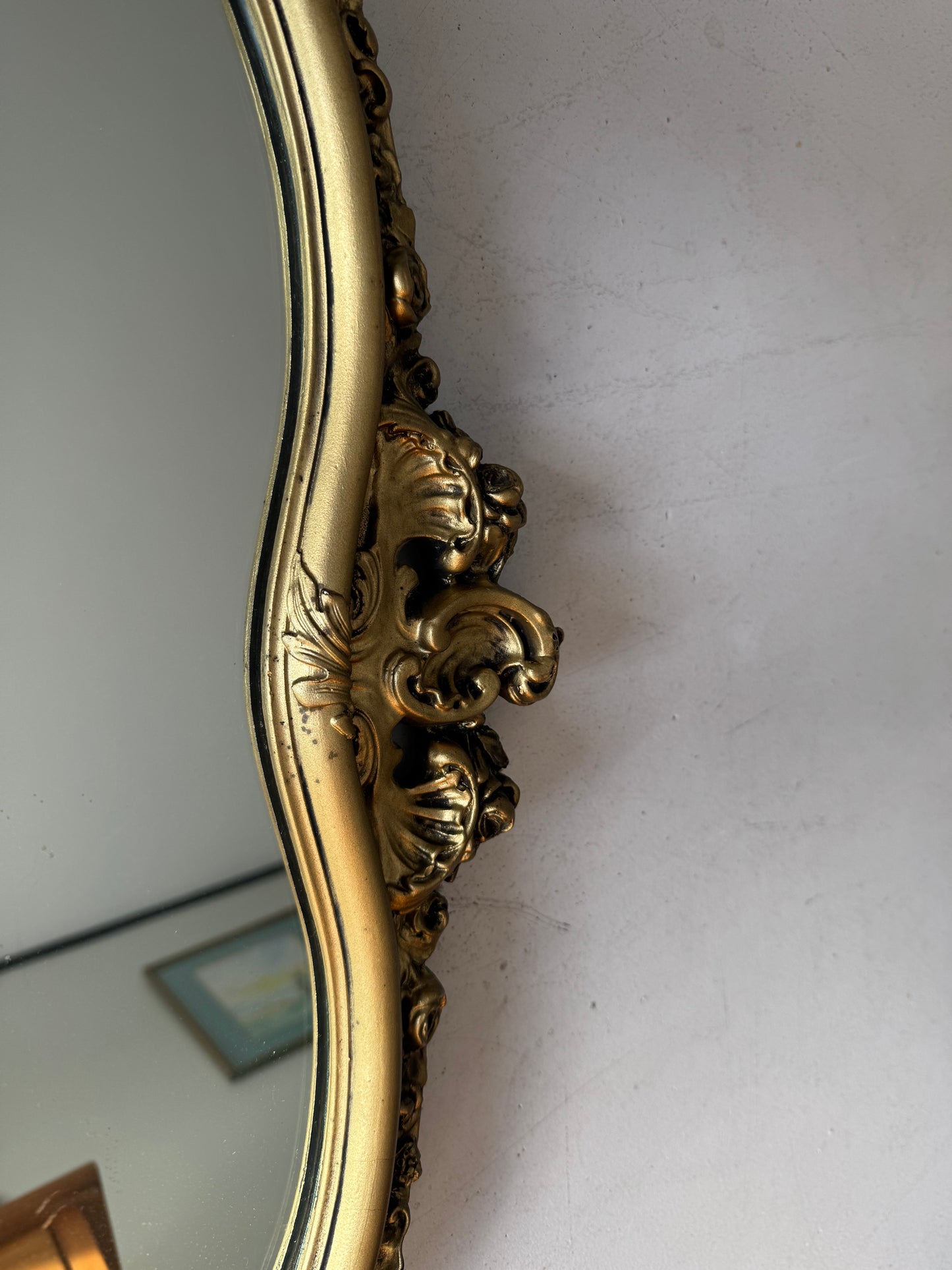
                  
                    Large Ornate Gold Mirror (21230)
                  
                